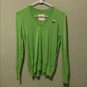 Green Hollister sweater (S)